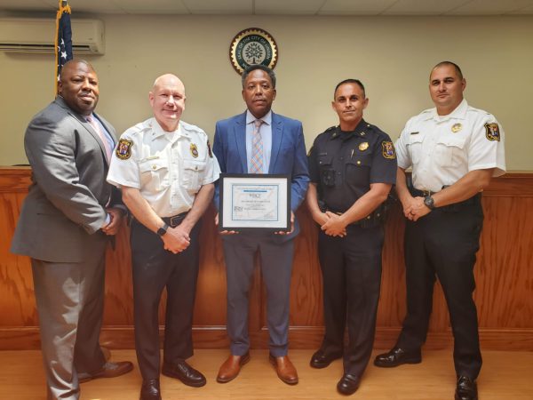 Linden Police Department Fulfills One Mind Campaign Pledge – City of Linden